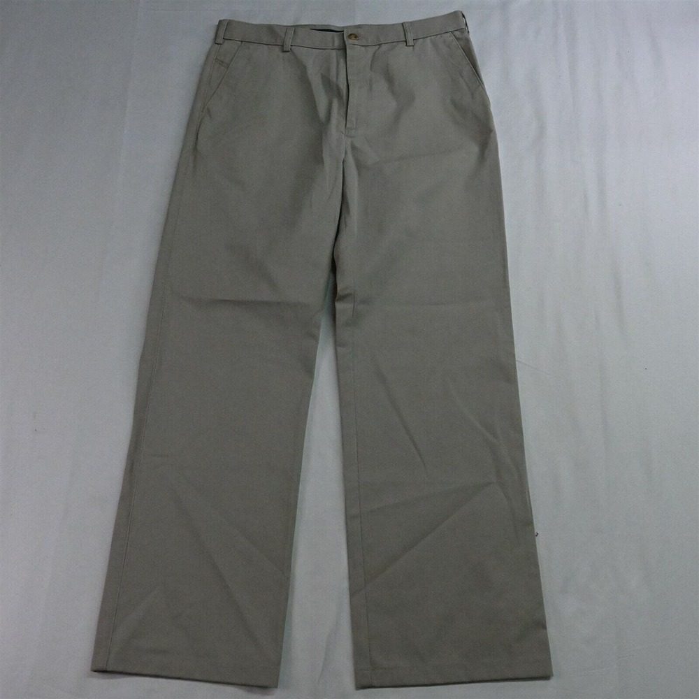 Peter England 34 x 32 Khaki Compact‎ Cotton Wrinkle Free Chino Pants